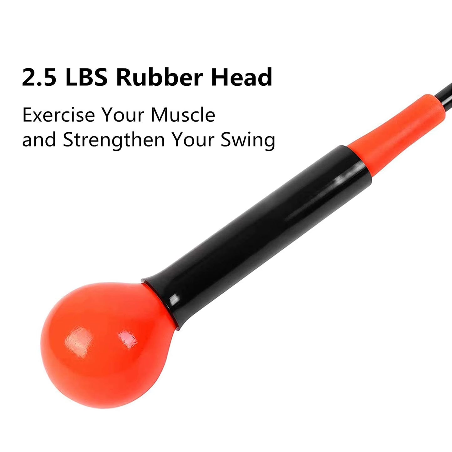 Golf Swing Training Aid Golf Swing Practice Rod Golf Warm-Up Stick Golf Accessories Golf Trainer Aids Supplies 40/48 Inches