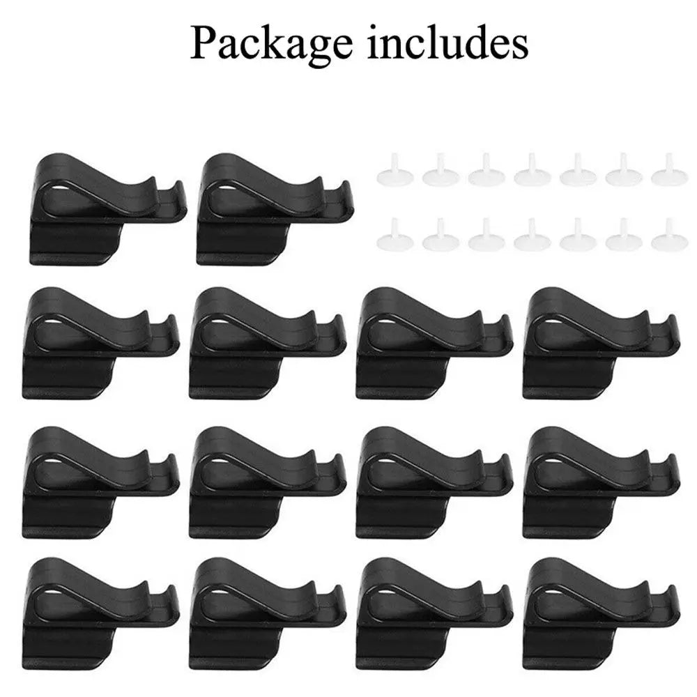 14Pcs Golf Equipment Golf Accessories Putting Organizer Golf Club Clip on Putter Holder Golf Bag Clip Golf Putter Holder